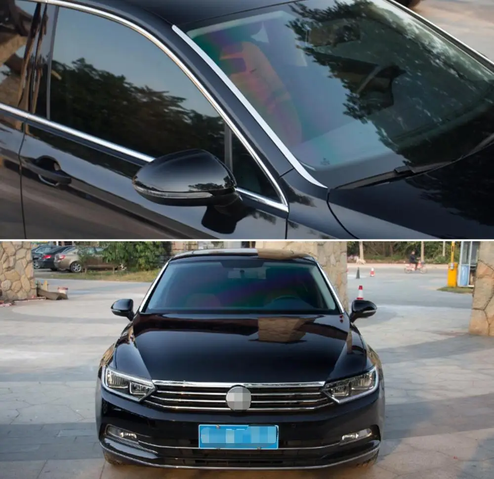 

Отделка из нержавеющей стали для переднего стекла volkswagen passat b8 2016 2017 2018