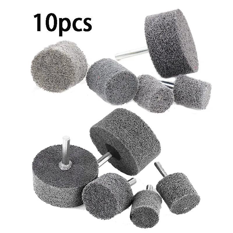 

【оптовая продажа】10 шт., 6 мм хвостовик, нейлоновое волокно, полировальный круг, абразивные инструменты, шлифовальная головка 20/25/30/40/50 мм для дрели-шлифовальной машины