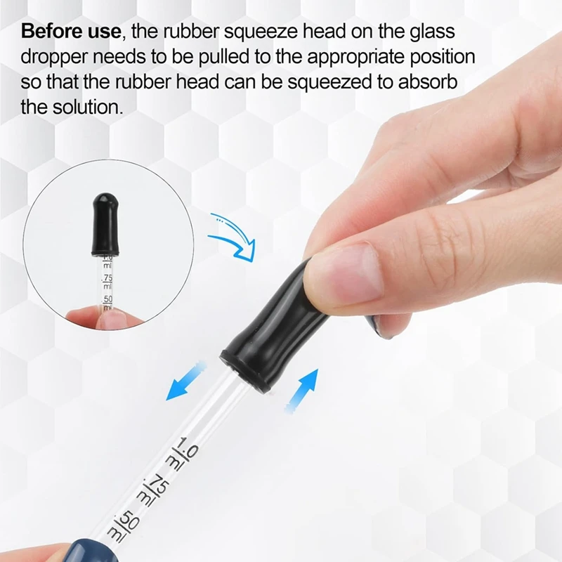 Пипетка-капельница 1 мл 4 шт. с мерками изогнутый и прямой наконечник