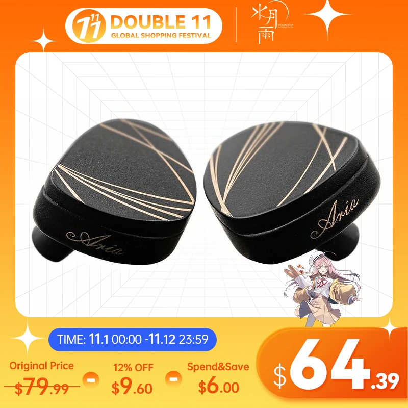 Tanie Słuchawki Douszne MoonDrop Aria Wysokowydajne Membrany LCP Dynamiczne Słuchawki Douszne IEMs Z Odłączany Kabel Kup Słuchawki Douszne MoonDrop Aria Wysokowydajne Membrany LCP Dynamiczne Słuchawki Douszne IEMs Z Odłączany Kabel