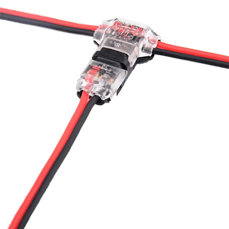 Разъемы для проводов-низковольтный Т-образный проводной разъем 3-ходовой