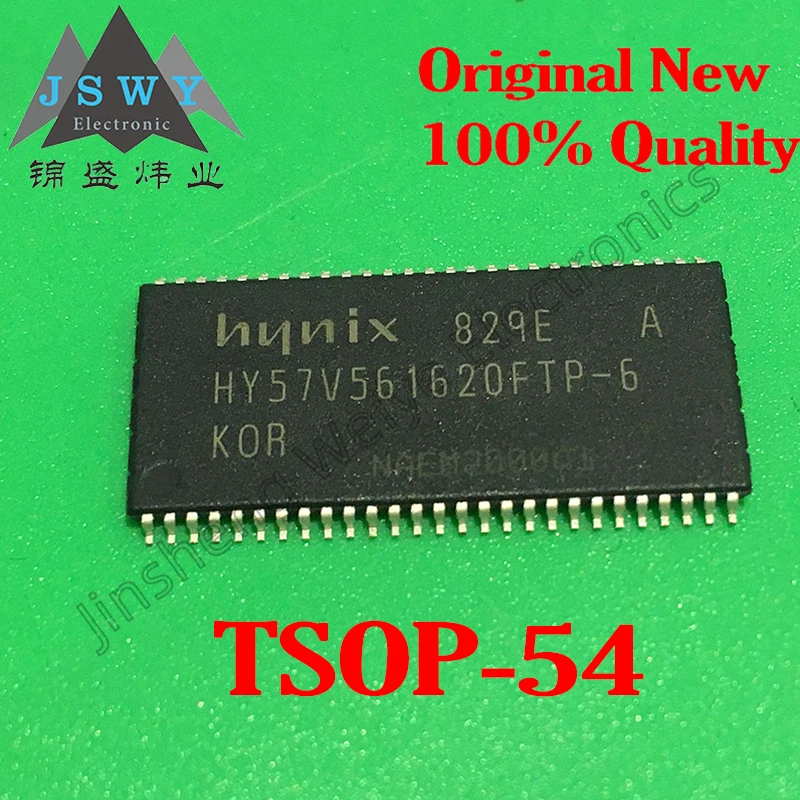 

5PCS HY57V561620FTP-6 HY57V561620FTP TSOP54 Flash Memory 100% Brand New Original StockFree Shipping