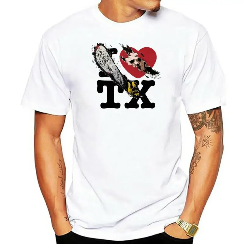 

Футболка «Техасская бензопила бойня»-I Heart TX