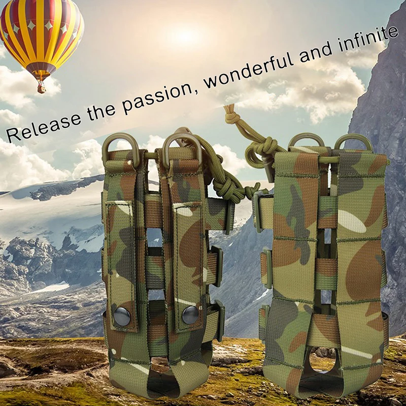 

2.5L Adjustable kettle bag Outdoors Water Bottle Pouch Tactical Gear Kettle Army Fans Climbing Hiking Camping Water Bags