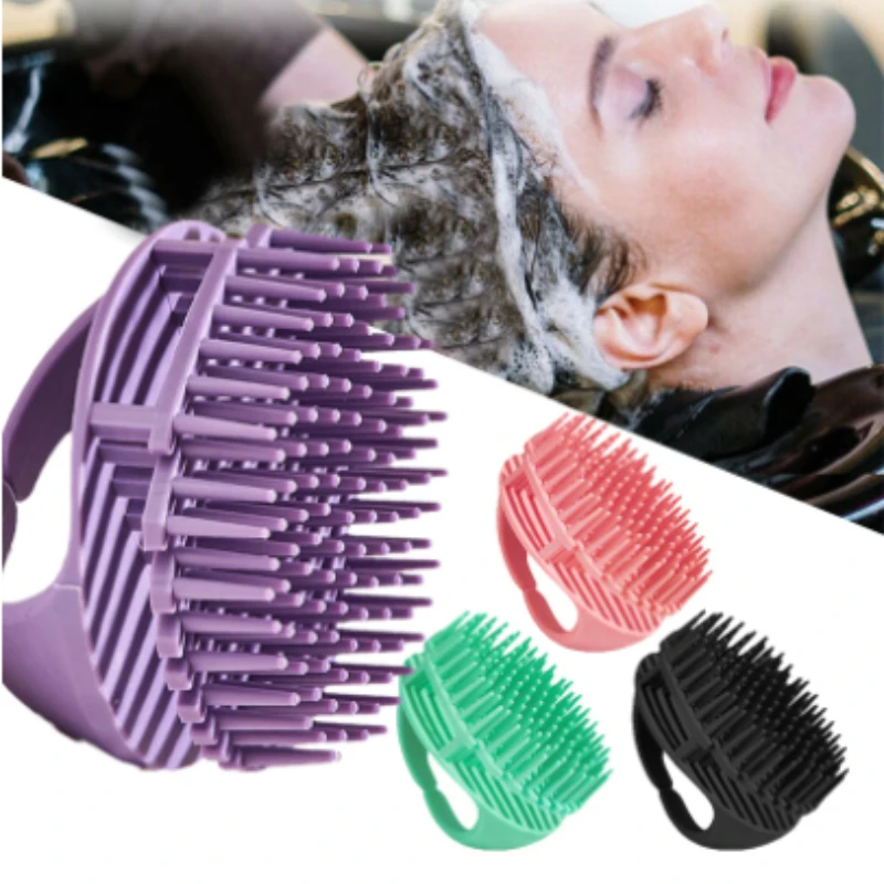

Hollow Out Hair Scalp Massager Shampoo Brush Wet Dry Manual Head Massage Comb Scrubber Exfoliate Remove Dandruff Deep Cleaning