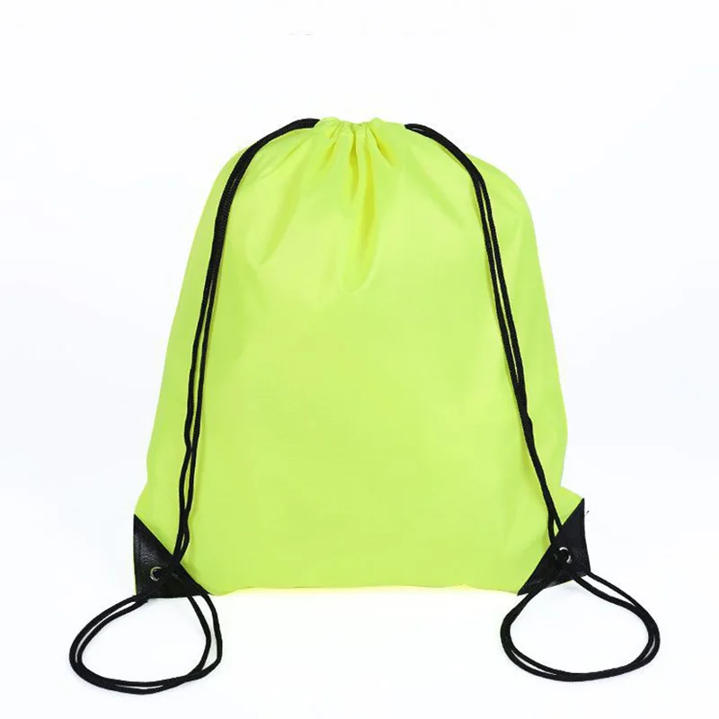 

Sports Portable Bag Nylon Drawstring Bags Backpack Gym Drawstring Shoes Bag Backpacks Drawstring Pocket Nylon Backpack Bag