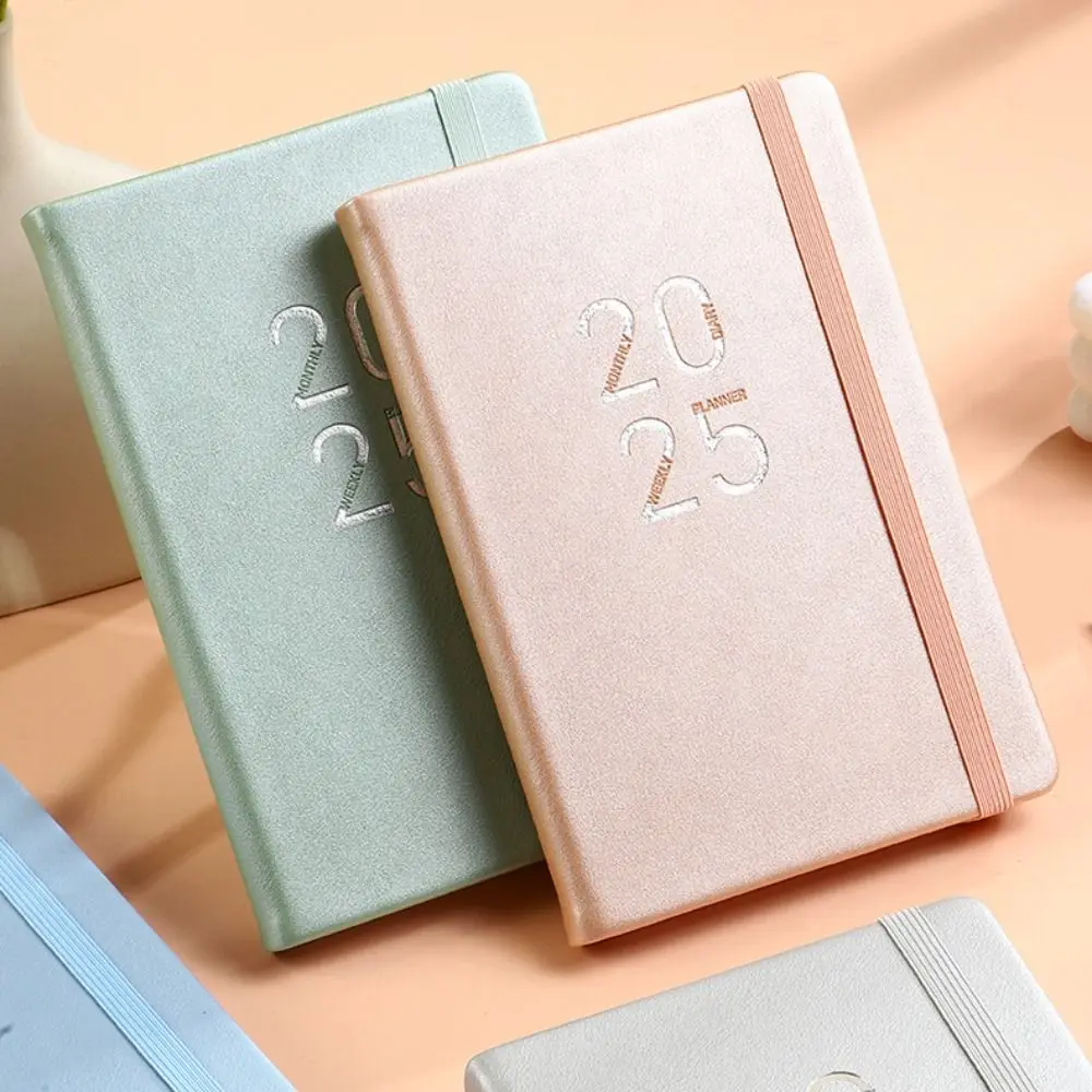 Альбом для рисования A5 блокнот-планировщик на 2025 год 312 страниц 5 цветов деловой