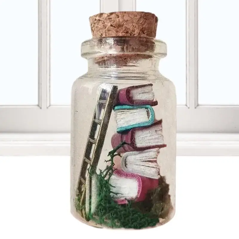 Миниатюрный декор для библиотеки миниатюрный дом маленькая библиотека