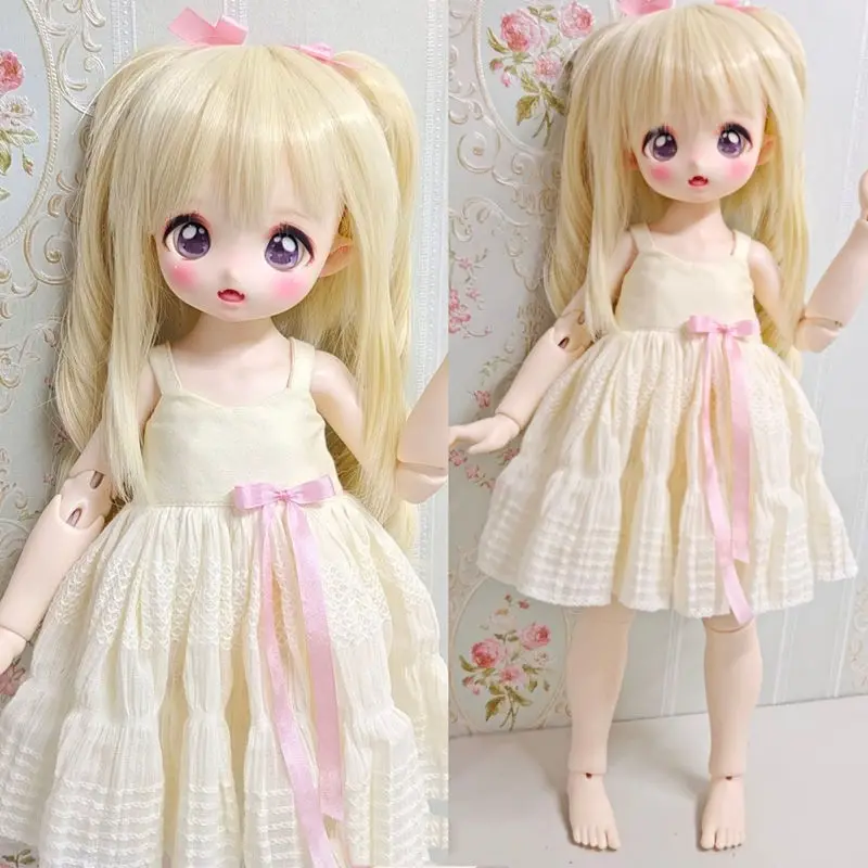 

1/4 Bjd кукольная одежда для 40 см Аниме Кукла подвесное платье девушки одеваются аксессуары не включают куклы