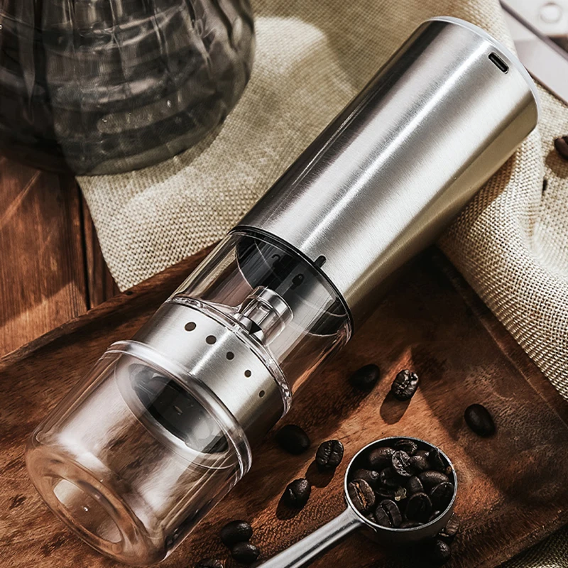 Electric Bean Grinder Portable Automatic Manual Hand Grinder Coffee Machine Professional Moedor Cafe Coffee Grinder Maker EB5CG