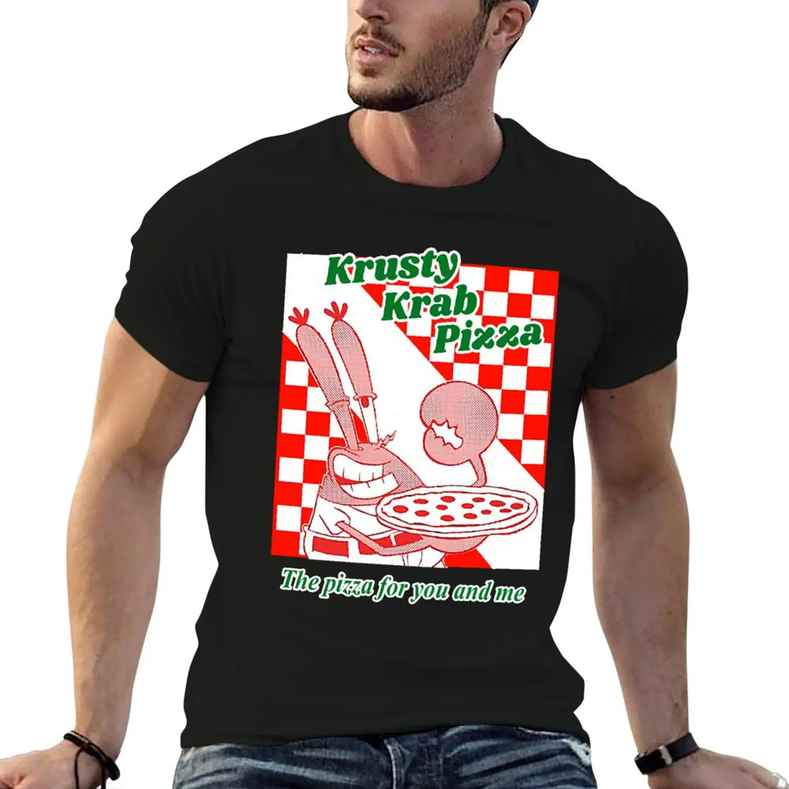 Футболка Krusty Krab Pizza хлопок