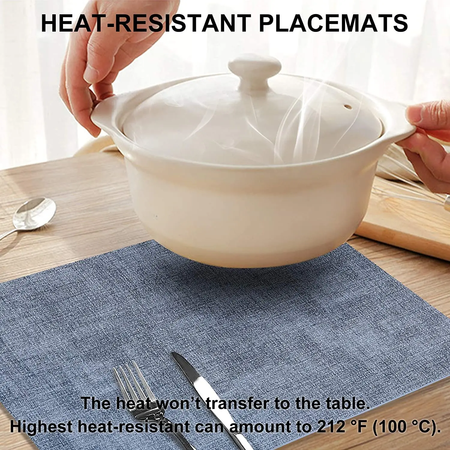 Купить 6/4 шт. высококачественные коврики из искусственной кожи, водонепроницаемые маслостойкие теплоизоляционные толстые мягкие и легко моющиеся...