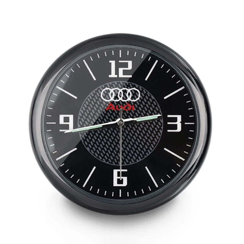 

Автомобильные часы, украшения для автомобильных часов для Audi A1 A3 8P 8L A4 A5 B6 B7 A6 A7 C5 C6 4F Q3 Q5 Q7 Q8 TT S3 S4 S6 RS, аксессуары