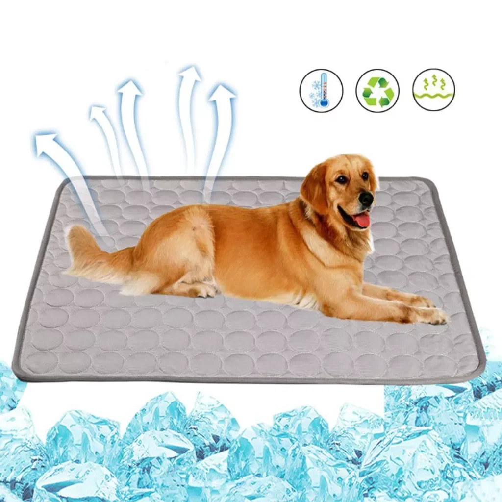 

Cooling Mat Comfortable Ice Silk Dog Cool Pad 30x40cm Bed Cats Cushion