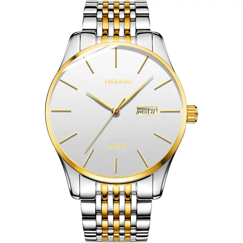 

[Оригинальные] полностью автоматические немеханические часы мужские студенческие водонепроницаемые мужские часы с календарем корейская м...