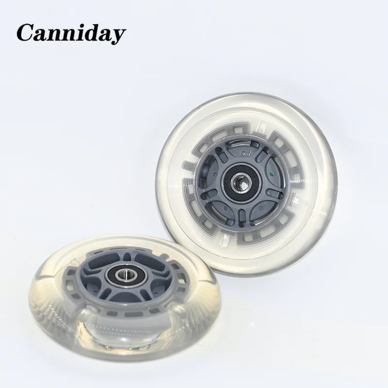 2 шт. колеса со светодиодной подсветкой для детей и взрослых из искусственной