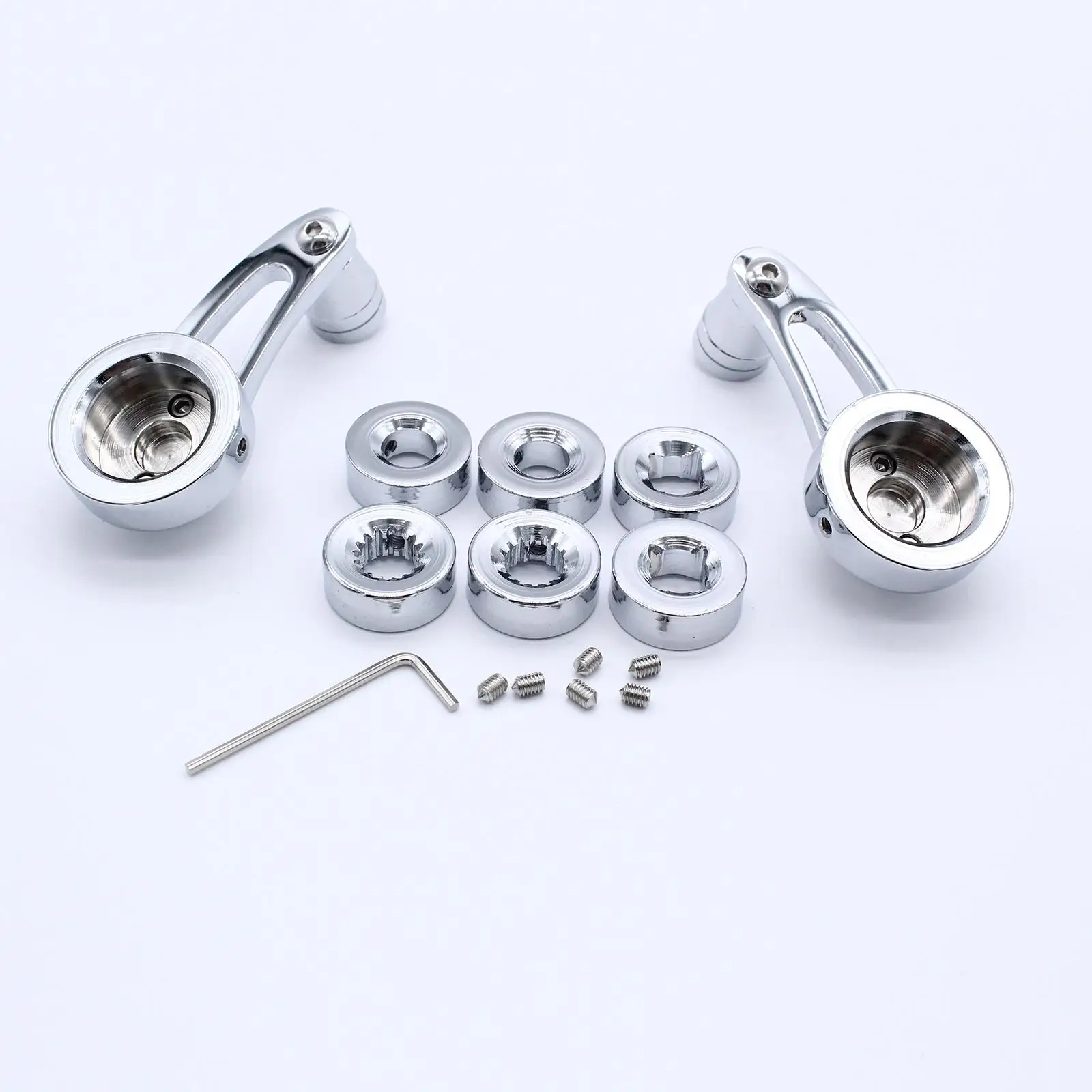 2 шт. 3-дюймовая коленчатая ручка для окон Классические автомобильные