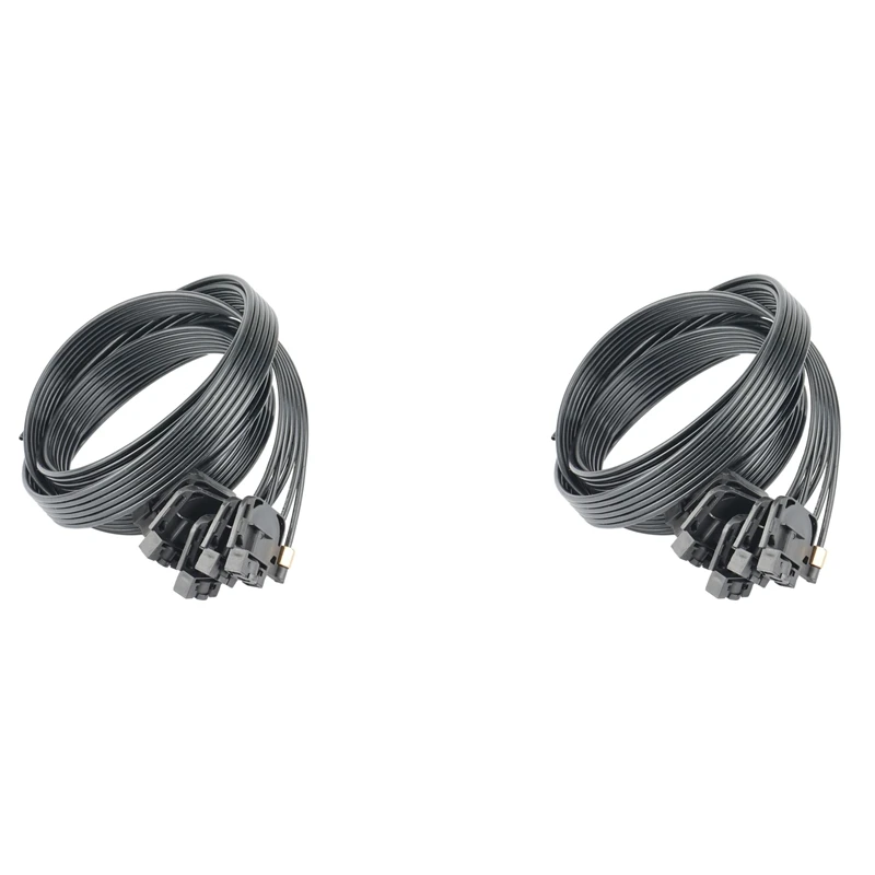 

2X 6-Color Ink Tube Hose Line With Uv Square Small Damping Screw Nut Oring For Epson UV R330 L800 L805 L1800 R1390