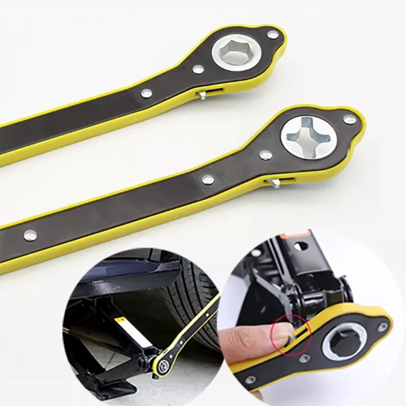 

Automobile accessories Car Labor-saving Wrench Scissor Jack Lifting Effortless Joystick Tools 360 Degree Rotation Handle Tool Ti