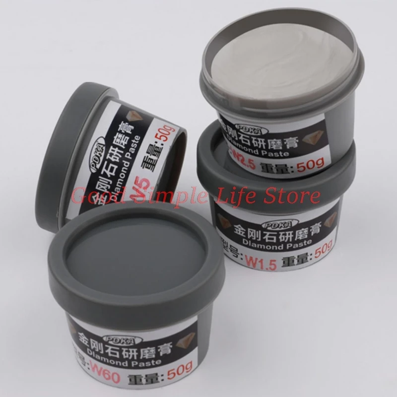 50 г алмазная шлифовальная паста составной металлический зеркальный полировщик
