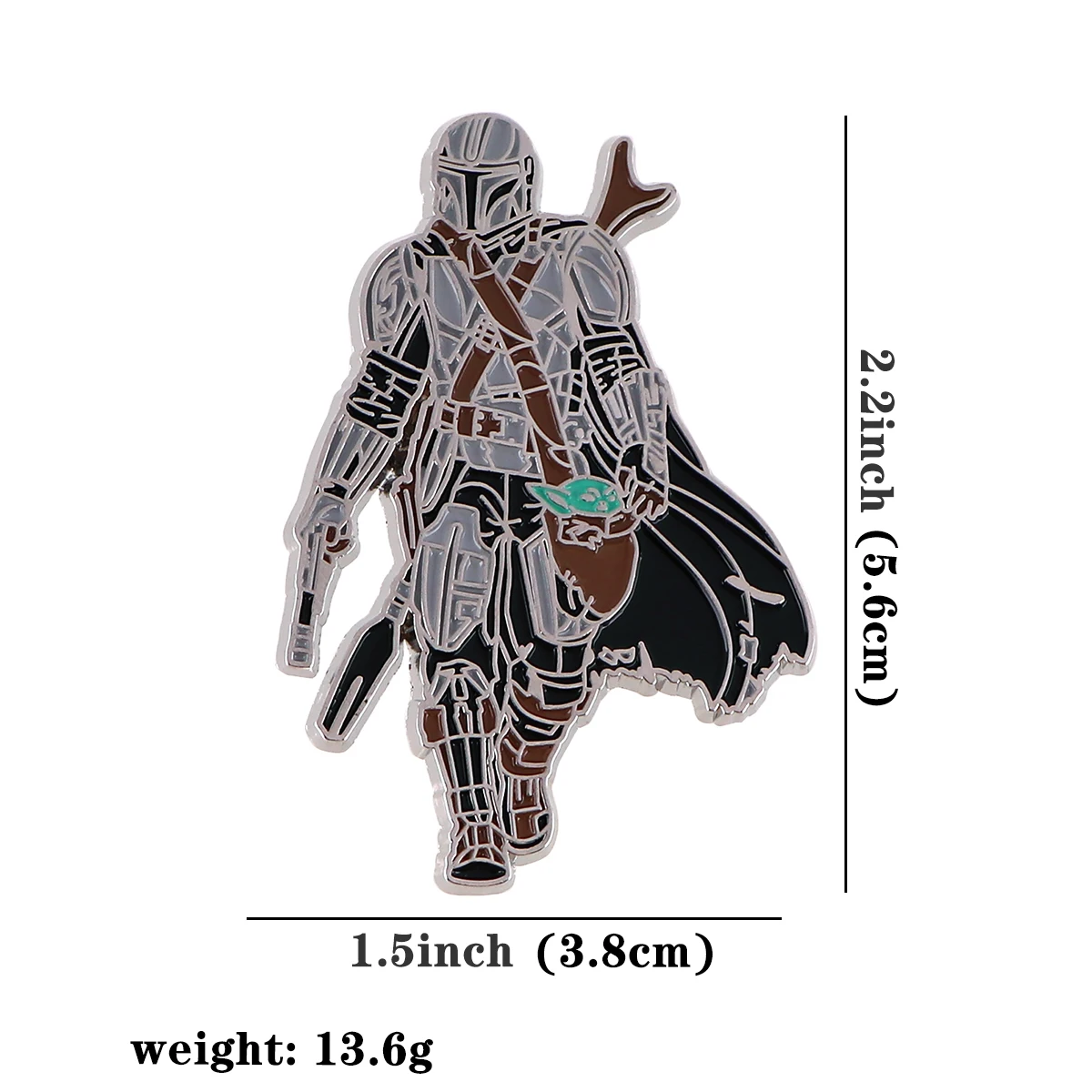 Мужская брошь в виде рыцаря значок на лацкан
