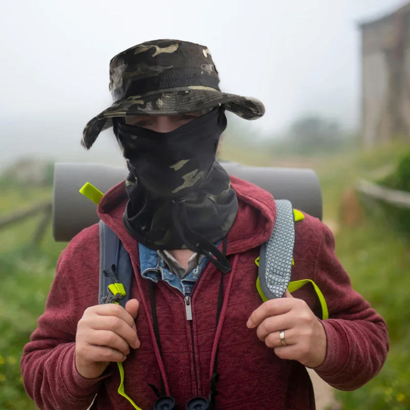 Головной убор с капюшоном для мужчин многофункциональная Съемная Балаклава