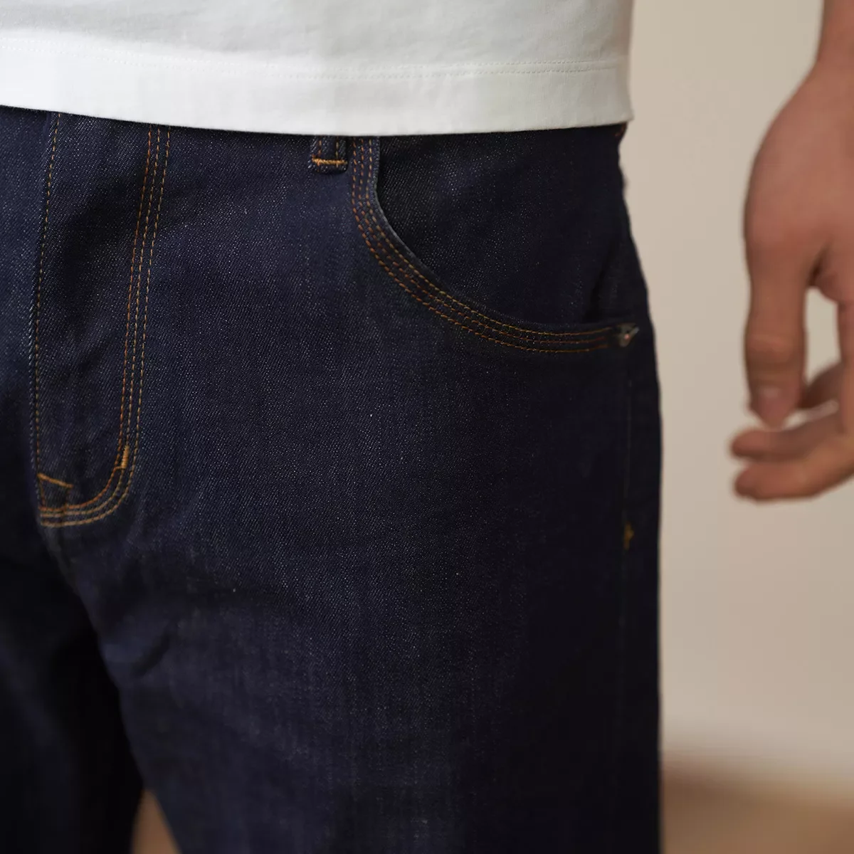 2022New 2022 Spring Summer New Original Blue Comfortable Tapered Jeans Men Elastic Denim Trousers Plus Size Brand Clothing