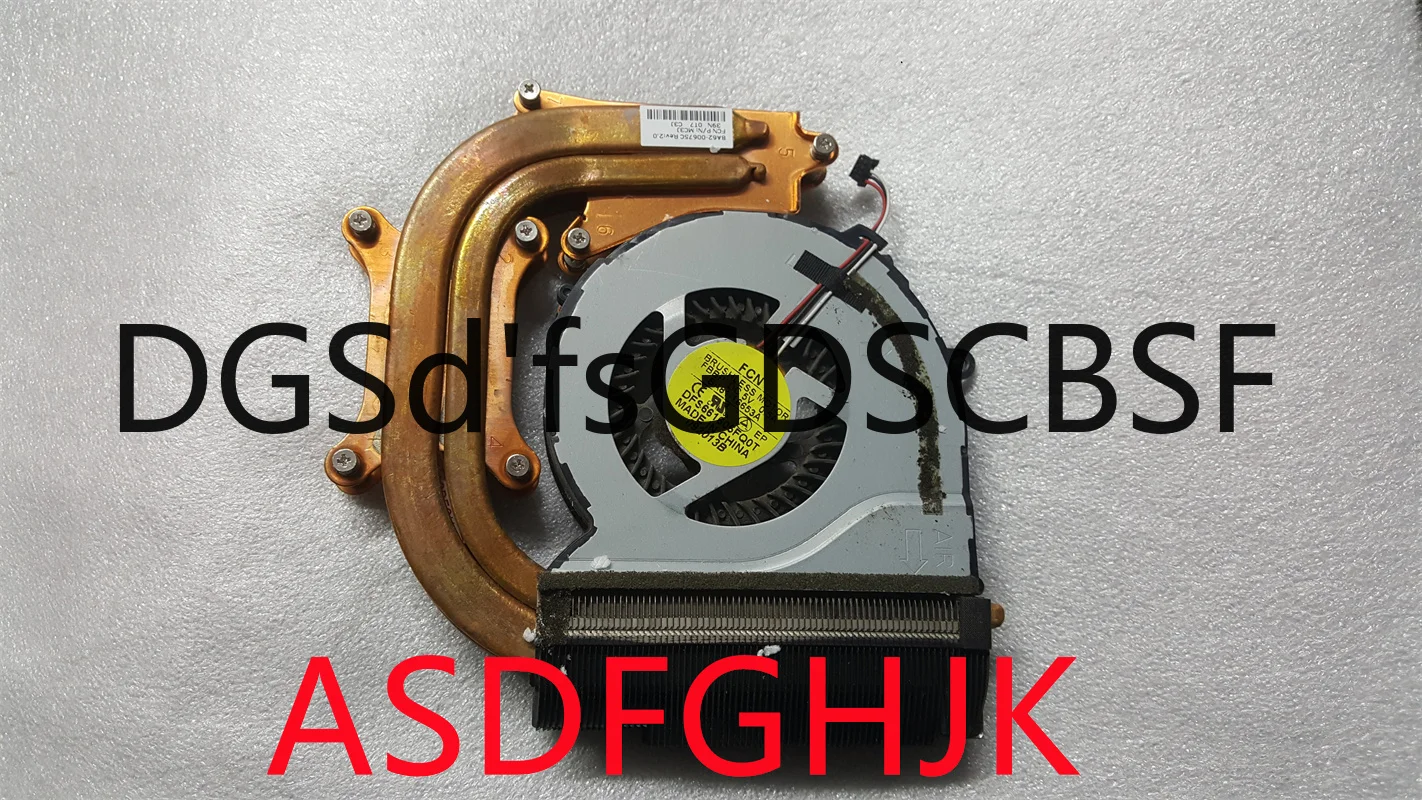 Фото BA62-00675A Оригинал Используется ДЛЯ NP550P5C NP550P7C Вентилятор охлаждения ноутбука/радиатор BA81-16653A Протестировано нормально №1