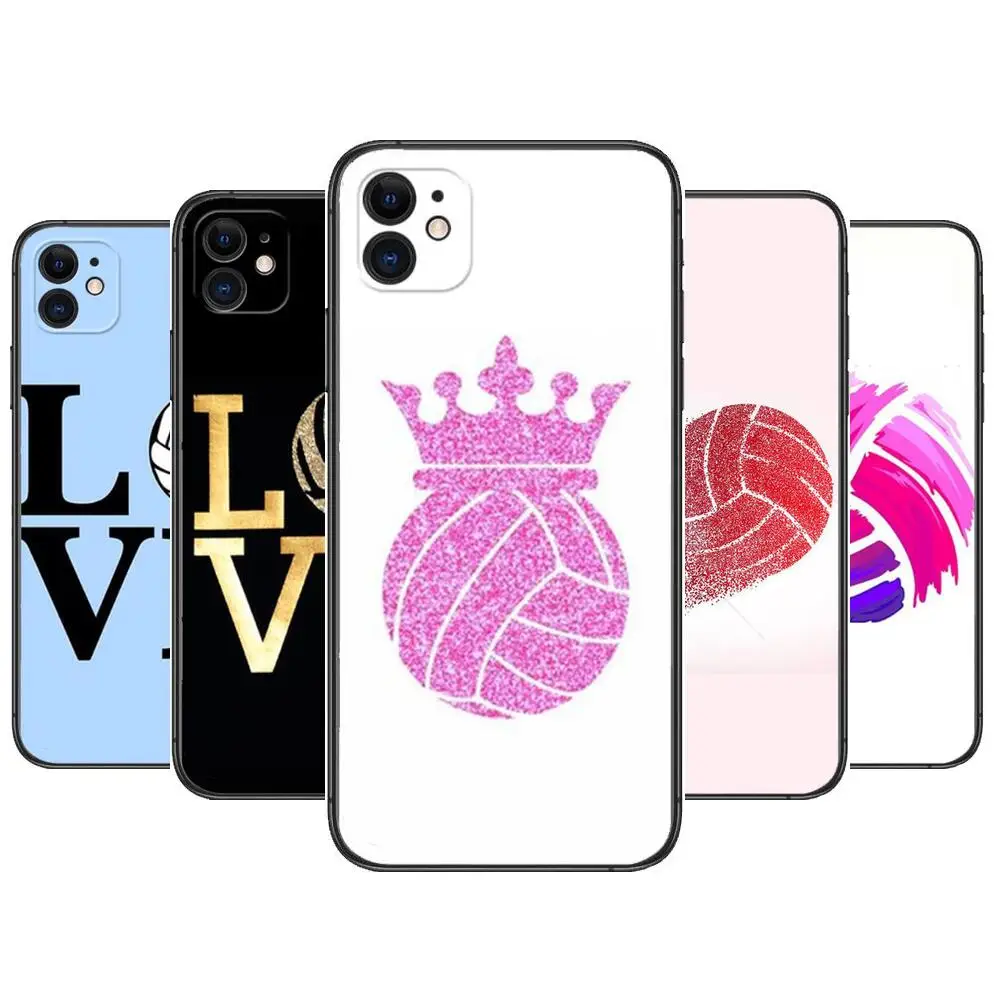 

Volleyball fans Phone Cases For iphone 13 Pro Max case 12 11 Pro Max 8 PLUS 7PLUS 6S XR X XS 6 mini se mobile cell