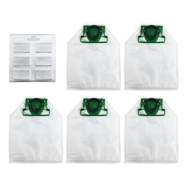 

6pcs/set Dust Bags Fragrance Block for VK200 VK135 VK136 VK140 VK150 Vacuum Cleaner Replacement Accessories