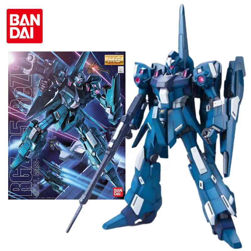 

Оригинальная модель Bandai Gundam в комплекте, аниме-фигурка MG 1/100 RGZ-95 ReZEL, коллекция Gunpla, аниме экшн-фигурки, игрушки для детей