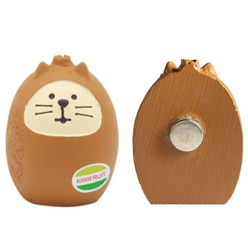 

Полимерный магнитный стикер кот Kawaii Zakka