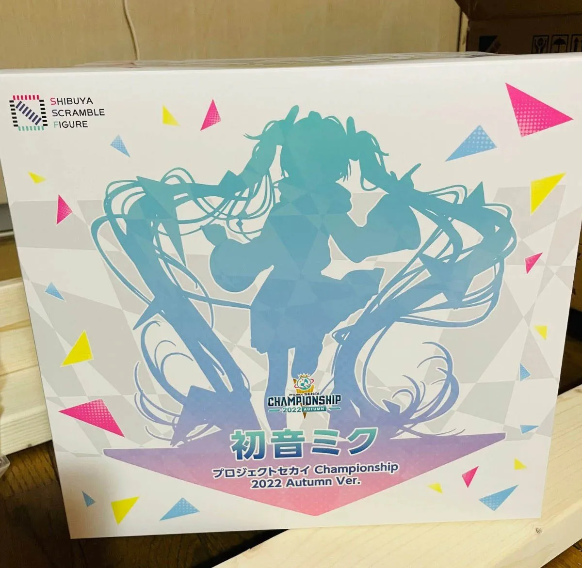 Фото Оригинальная фигурка Hatsune Miku: Colorful Stage Hatsune Miku Championship 2022 Autumn Ver, модель аниме, коллекционная игрушка, в наличии. №1