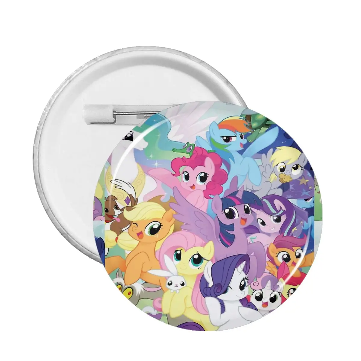 

Characters Pin Badge My Little Horse Ponny Decoration Customizable Pins Brooch Friends Badges Brooches For Backpack