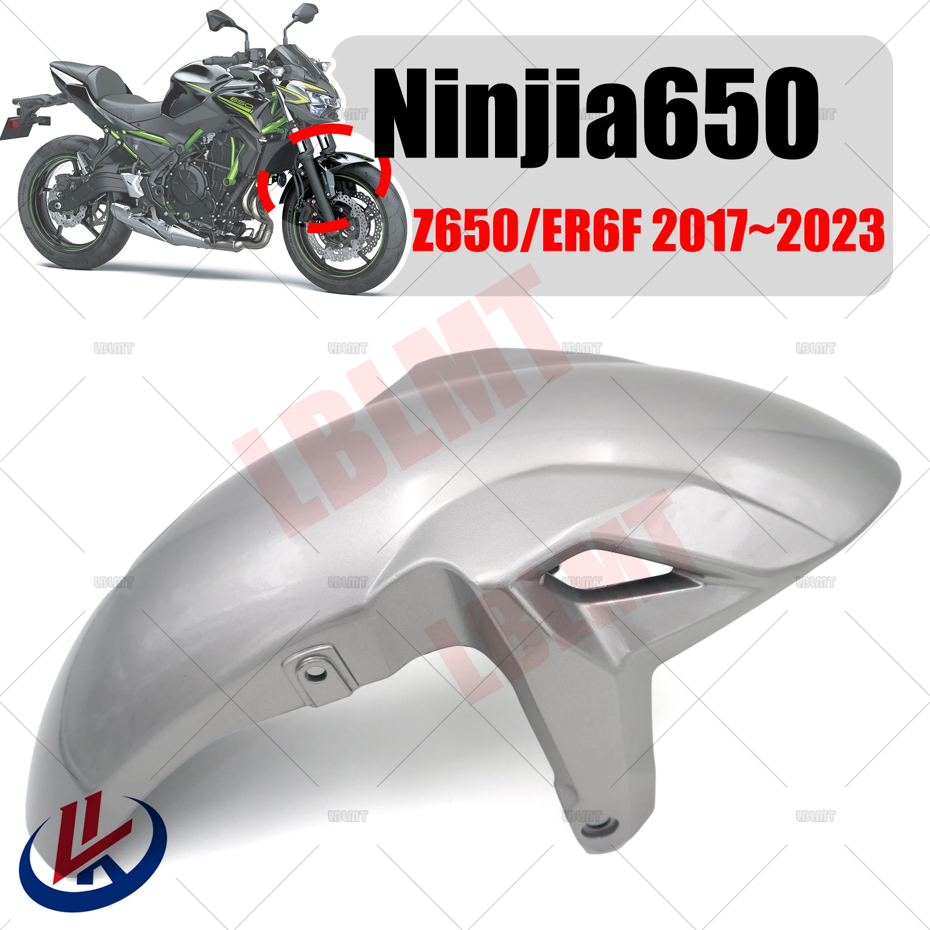 

For KAWASAKI Z650 Ninja650 ER6F Z 650 NINJA 650 2017 2018 2019 2020 2021 2022 Front Wheel Fender Mudguard Splash Guard Fairing