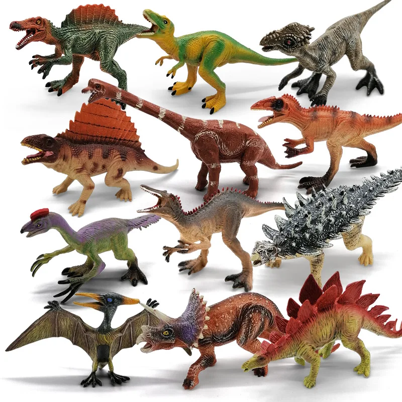 

Simulation Jurassic Dinosaur Figures Toy Dino Park Carnotaurus Pterosaur Tyrannosaurus Model Collection Toys for Boys Kids Gifts