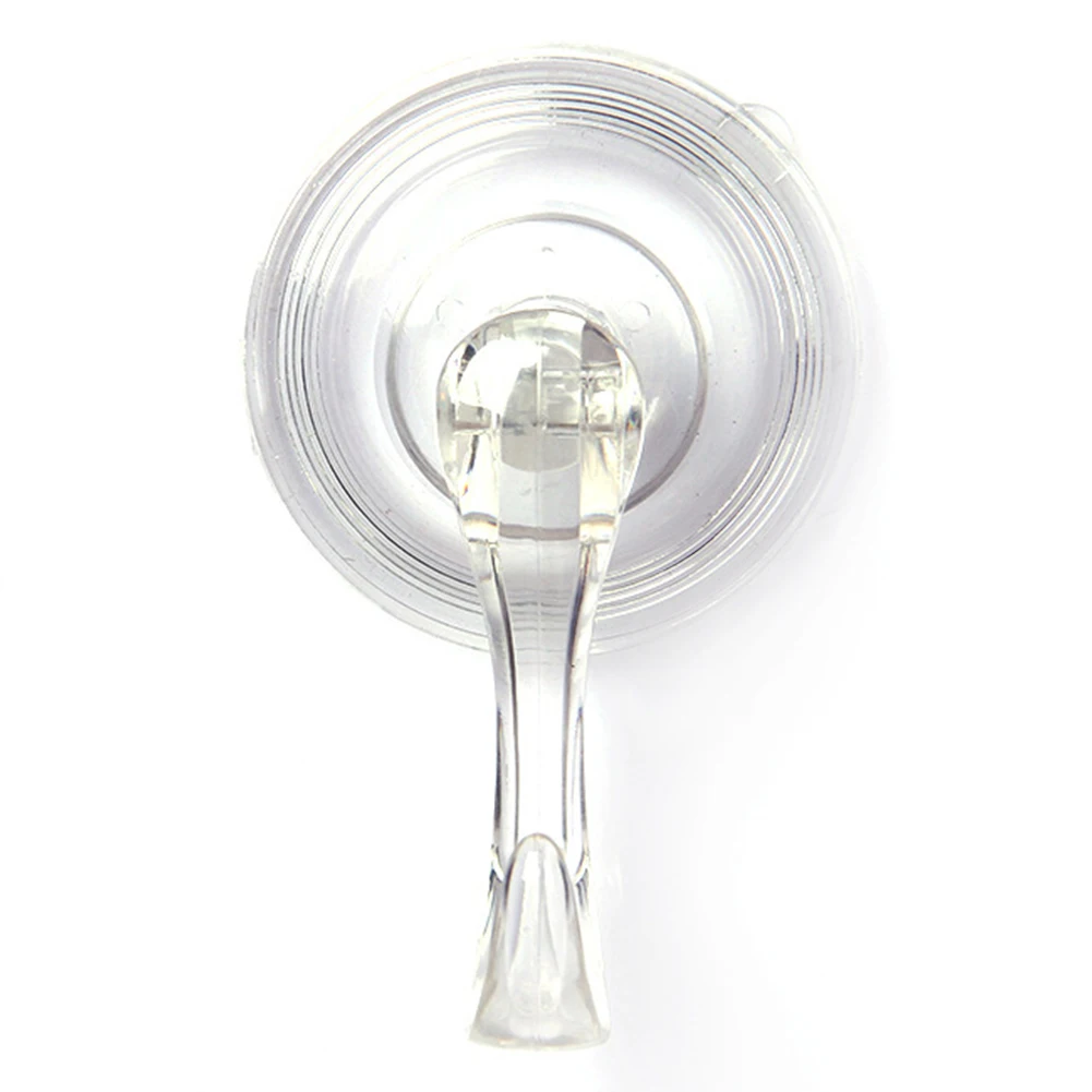 

4pcs Bathroom Kitchen Key Towel Storage Transparent Home Removable Wall Hanger Shower Suction Cup Hooks Handbag Clothes Holder