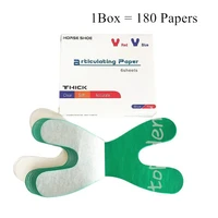 5box dental articulating paper green thick strips denture hydrophilic