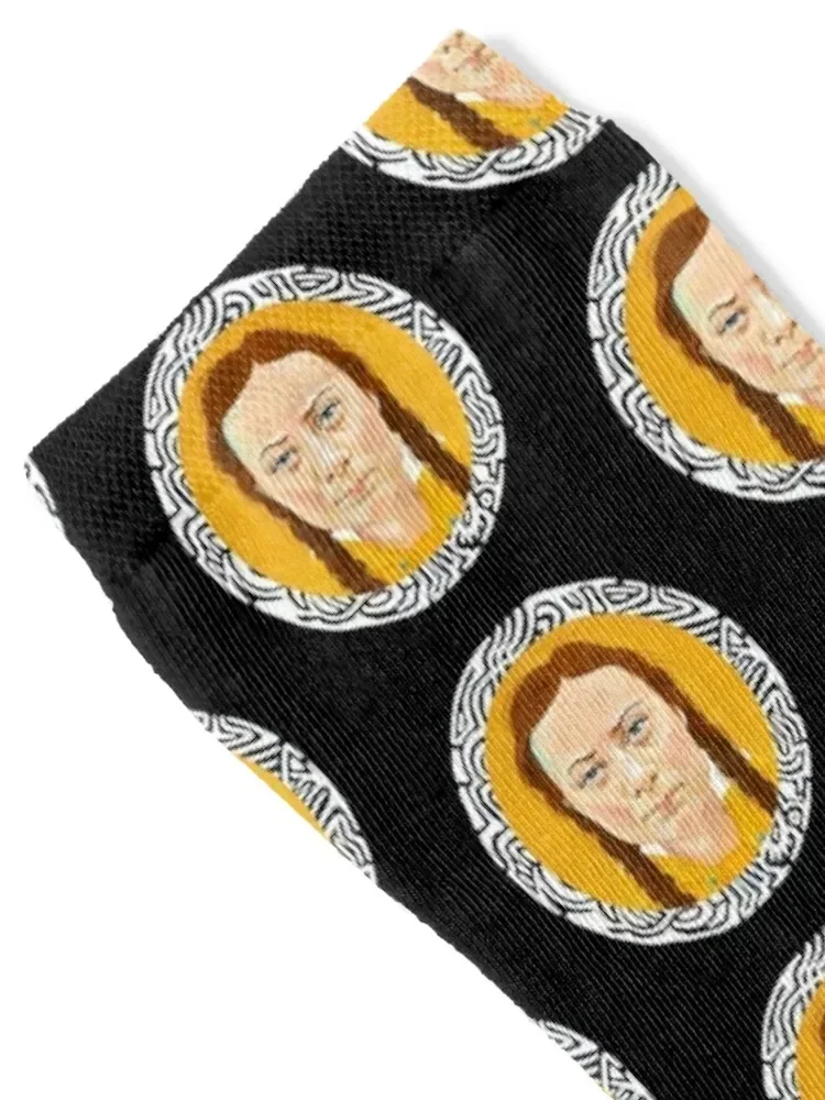 Носки Greta Thunberg Activist зимние нескользящие женские носки для гольфа мужские