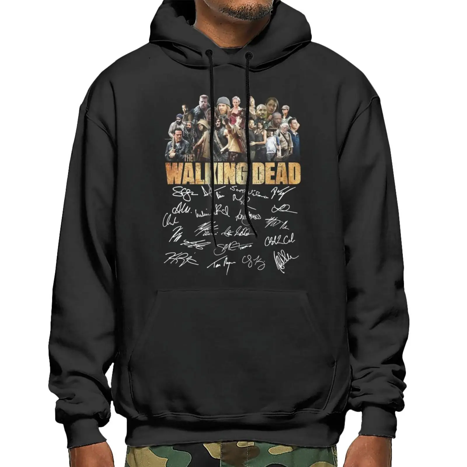 

Толстовки с капюшоном для влюбленных с надписью Ходячие мертвецы, свитер, мужской тренировочный костюм, Свитер оверсайз, женская одежда