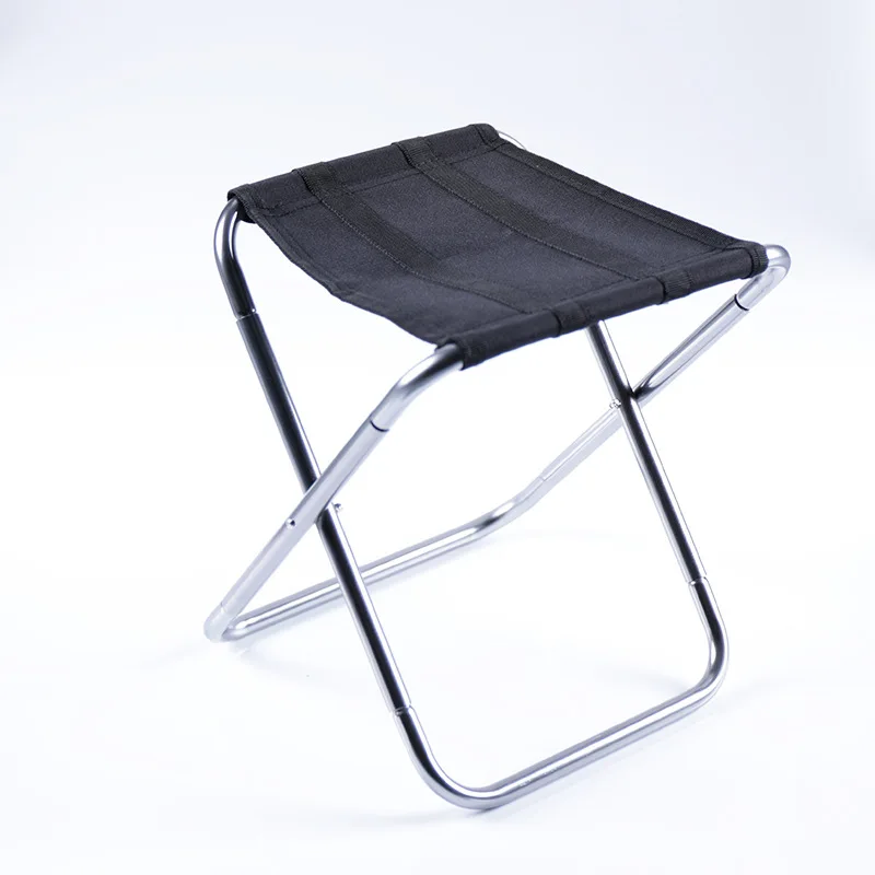 

Folding Chair Portable Stainless Steel Stool Outdoor Adjustable Chair Oxford Cloth Seat Camping Fishing Travel Outdoor Chair