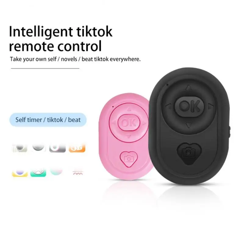 

Remote Control Wireless Bluetooth Button Self Timer Mobile Shutter Portable Wireless Controller Universal Bluetooth Self Timer