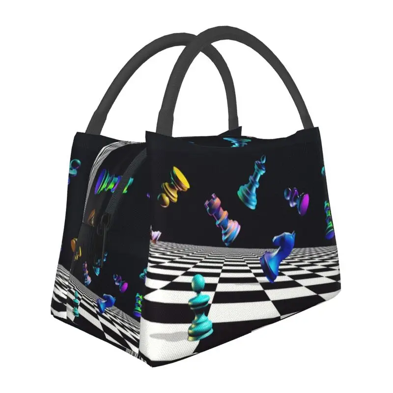 

Изолированные сумки для ланча в шахматы, для школы и офиса, герметичная Термосумка для сушки, Женский Ланчбокс