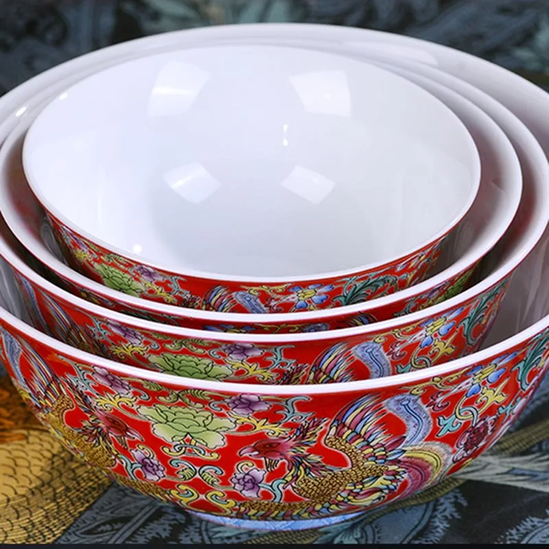 Цзиндэчжэнь Пастельная Керамическая маленькая миска для лапши фарфоровая