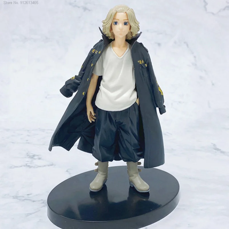 

Fashion Peripheral Handwork Anime Tokyo Revengers Action Figure Manjiro Sano Chifuyu Matsuno Takemichi Hanagaki Figurine Manga