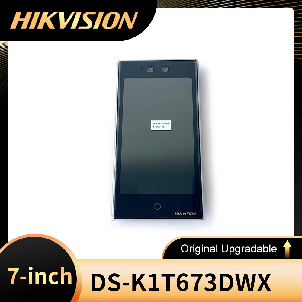 

Hikvision DS-K1T673DWX 7-inch LCD touch screen,2 Mega pixel wide-angle lens Pro Face Access Terminal