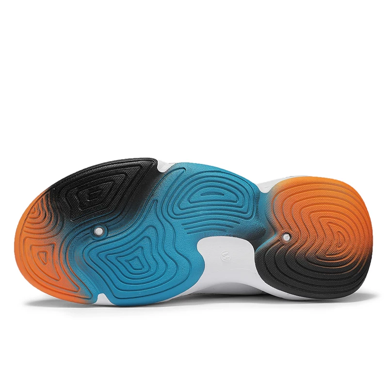 New Fashion Male Basketball Shoes Summer Lightweigh Breathable Top Quality Rebound Sport Shoes Stable Support Brand Shoe for Man