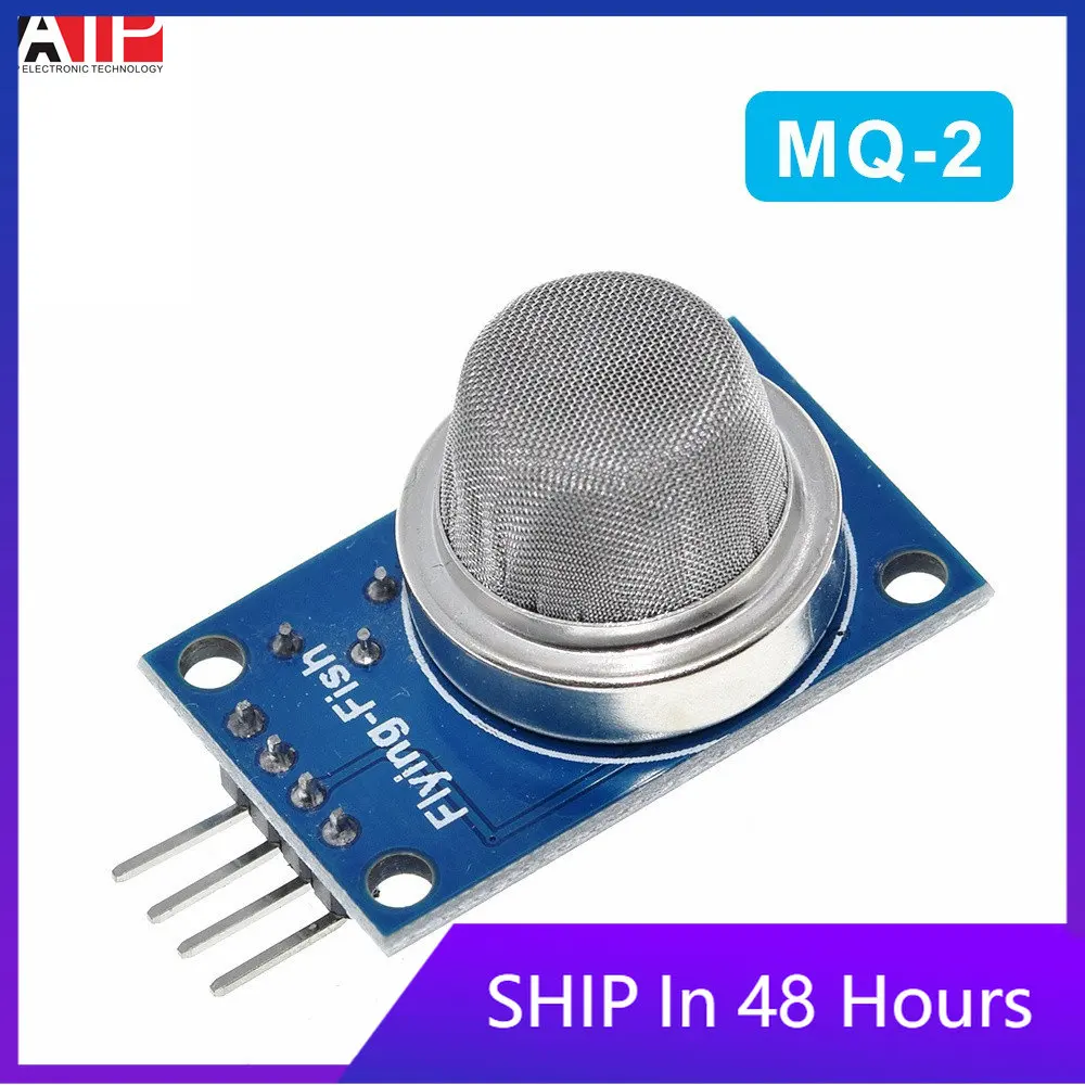 

1PCS Great IT MQ-2 MQ2 Smoke Gas LPG Butane Hydrogen Gas Sensor Detector Module For Arduino
