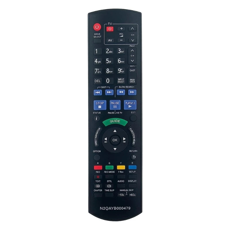 

QX2B N2QAYB000479 Запасной пульт дистанционного управления для DVD TV рекордера DMR-XW380GL