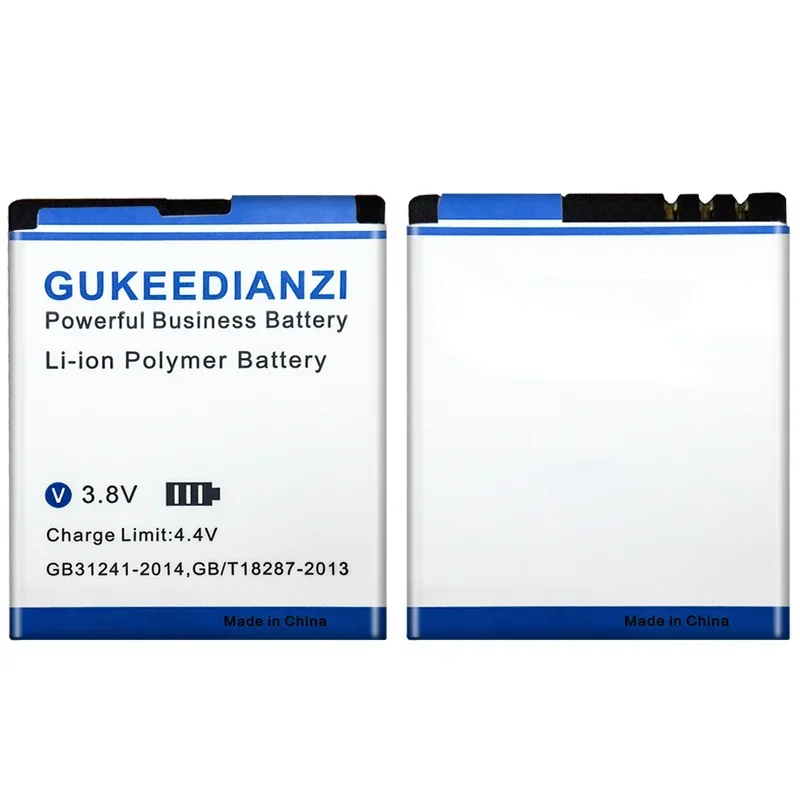 Запасной аккумулятор для телефона Nokia N72 N78 N95 N93i E65 2500 6210 S 6260 N96 N98 6710N 6290 мАч с